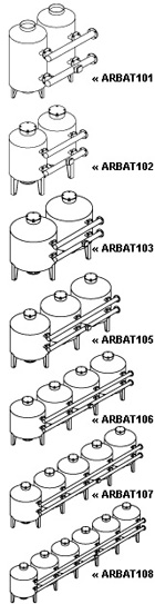 filtri automatici in batteria modelli