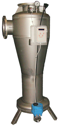 impianto automatico per filtro idrociclone